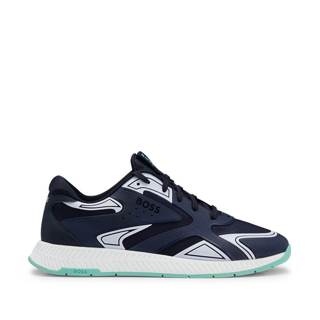 Hugo Boss Titanium Running Trainers - Blue